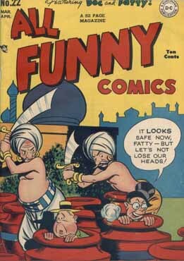 All Funny Comics (1943) #22 [K Story]
