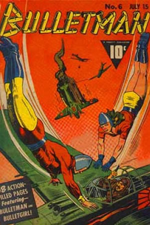 Bulletman (1941) #6 [B Story]