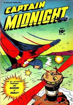 Captain Midnight (1942) #63 [F Story]