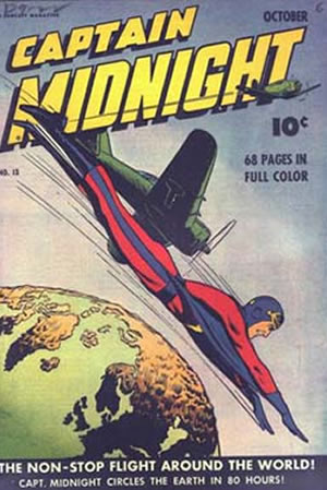 Captain Midnight (1942) #13 [A Story]