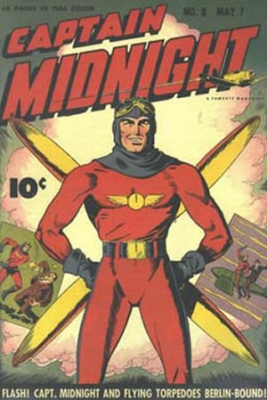 Captain Midnight (1942) #8 [D Story]