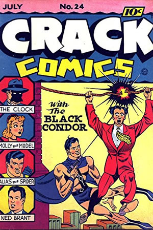 Crack Comics (1940) #24 [Q Story]