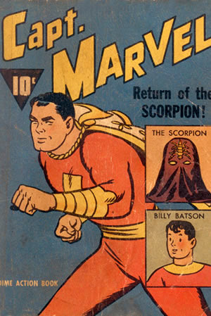 Dime Action Book: Captain Marvel (1941)