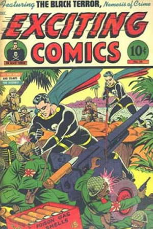 Exciting Comics (1940) #36 [B Story]