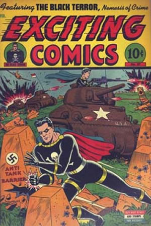 Exciting Comics (1940) #37 [B Story]