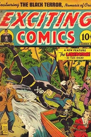 Exciting Comics (1940) #20 [B Story]