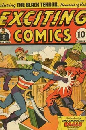 Exciting Comics (1940) #22 [B Story]