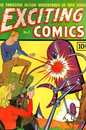 Exciting Comics (1940) #3 [D Story]