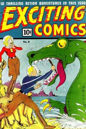 Exciting Comics (1940) #4 [D Story]