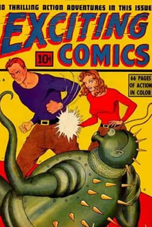 Exciting Comics (1940) #6 [D Story]