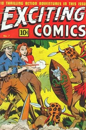 Exciting Comics (1940) #7 [D Story]