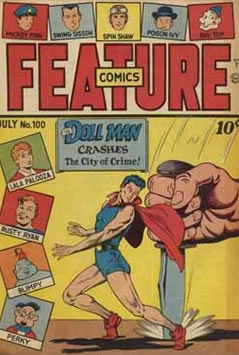 Feature Comics (1939) #100 [B Story]