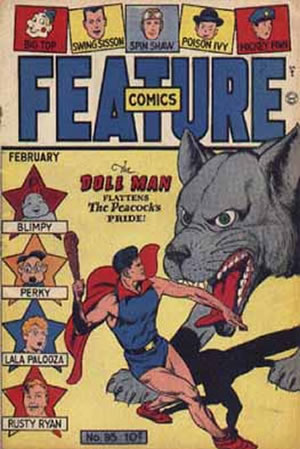 Feature Comics (1939) #95 [V Story]