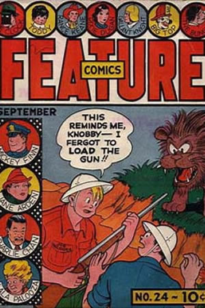 Feature Comics (1939) #24 [M Story]