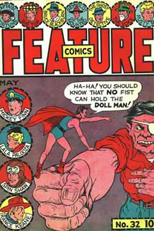 Feature Comics (1939) #32 [L Story]