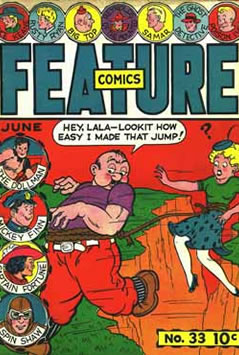 Feature Comics (1939) #33 [A Story]