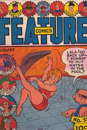 Feature Comics (1939) #35 [J Story]