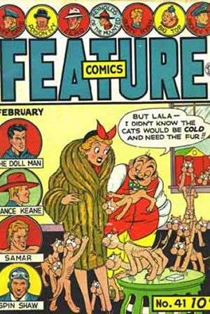 Feature Comics (1939) #41 [A Story]