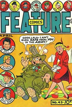 Feature Comics (1939) #43 [M Story]