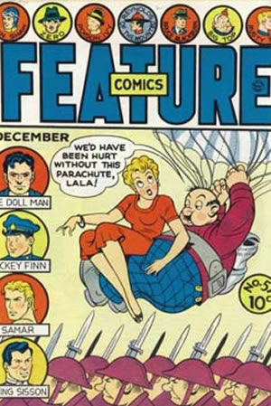 Feature Comics (1939) #51 [Q Story]