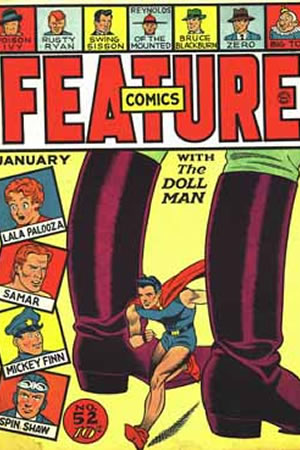 Feature Comics (1939) #52 [Q Story]