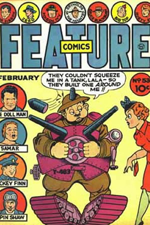 Feature Comics (1939) #53 [Q Story]