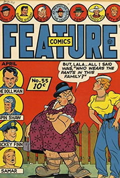 Feature Comics (1939) #55 [U Story]