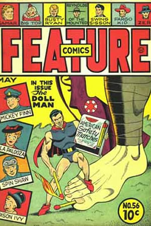 Feature Comics (1939) #56 [U Story]