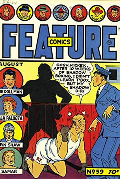 Feature Comics (1939) #59 [R Story]