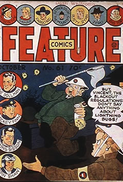Feature Comics (1939) #61 [Q Story]