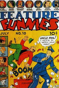 Feature Funnies (1937) #10 [V Story]