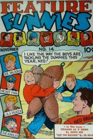 Feature Funnies (1937) #14 [Q Story]