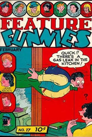 Feature Funnies (1937) #17 [R Story]