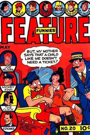 Feature Funnies (1937) #20 [P Story]