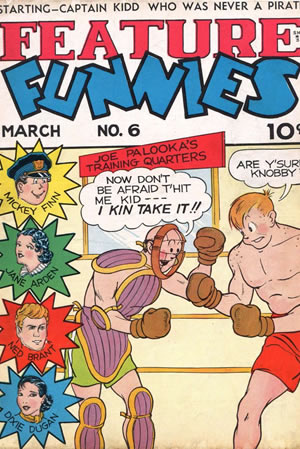 Feature Funnies (1937) #6 [M Story]