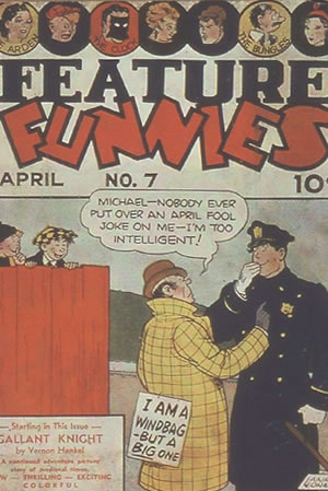Feature Funnies (1937) #7 [W Story]