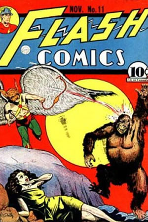 Flash Comics (1940) #11 [D Story]