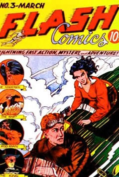 Flash Comics (1940) #3 [F Story]