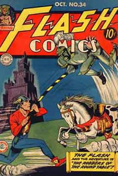 Flash Comics (1940) #34 [B Story]