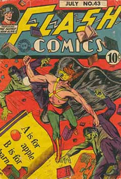 Flash Comics (1940) #43 [B Story]