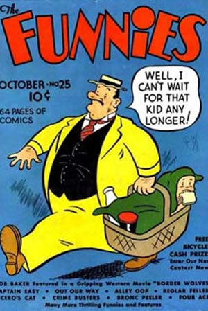 The Funnies (1936) #25 [X Story]
