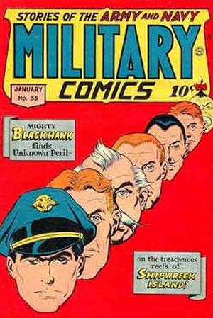 Military Comics (1941) #35 [A Story]