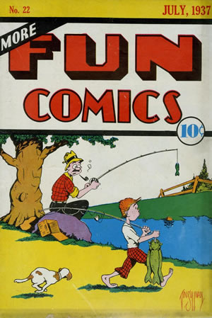 More Fun Comics (1937) #22 [T Story]