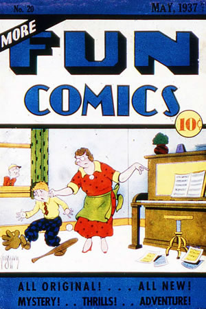 More Fun Comics (1937) #20 [AD Story]