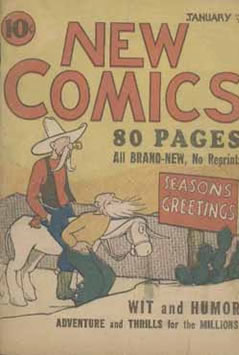 New Comics (1935) #2 [AD Story]