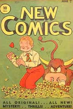 New Comics (1935) #5 [K Story]