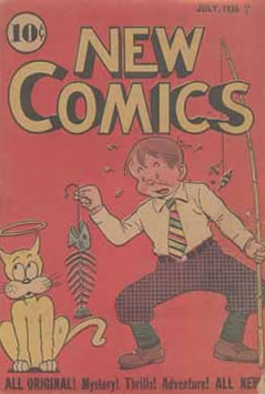 New Comics (1935) #6 [X Story]