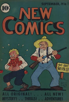 New Comics (1935) #8 [AC Story]