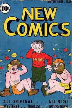 New Comics (1935) #9 [AC Story]