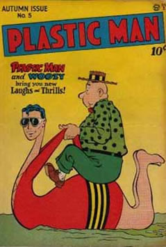 Plastic Man (1944) #5 [B Story]